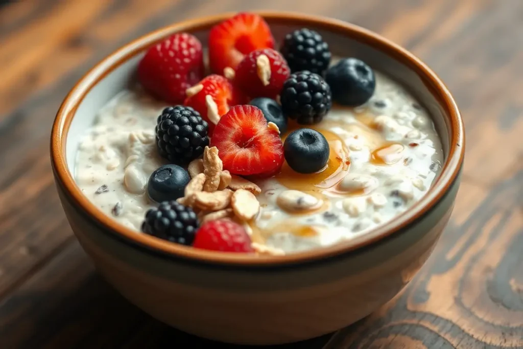 Classic Overnight Oats with Berries